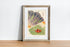 Framed Great Barrier Reef Anemones Vintage Illustrations Wall Art Print
